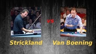 Shane Van Boening vs Earl Strickland on 10 Foot Diamond Pool Table [upl. by Agn]