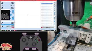 3d probe cnc estlcam [upl. by Mazman42]