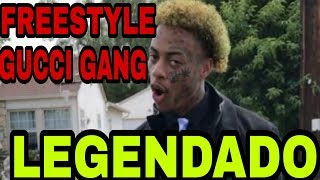 Boonk Gang  Gucci Gang Freestyle  LEGENDADO  PT [upl. by Yxel]