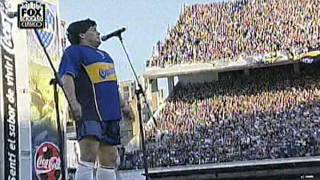 DESPEDIDA DE MARADONALa pelota no se mancha [upl. by Chelsae590]