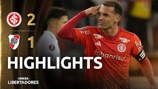 INTERNACIONAL vs RIVER PLATE  HIGHLIGHTS  CONMEBOL LIBERTADORES 2023 [upl. by Grunberg]