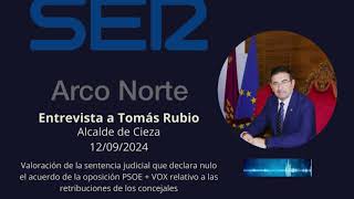 Entrevista Tomás Rubio Sentencia que declara nulo el acuerdo PSOE  VOX de retribuciones [upl. by Oeht366]