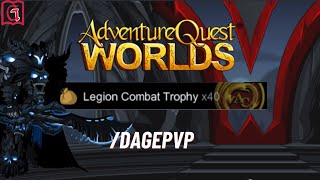 Legion Combat Trophy AQW BOT   GRIMLITE REV [upl. by Odele]