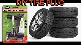 Fix Your Flat Tire in Minutes DIY Flat Tire Plug Kit  Easy StepbyStep Guide [upl. by Draper]