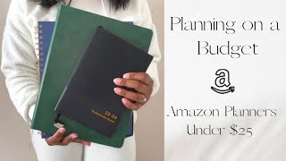 Cheap and Affordable Planners  Amazon Planner Haul [upl. by Lisetta]