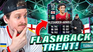 IS HE WORTH 500K 95 Flashback AlexanderArnold Review FIFA 22 Ultimate Team [upl. by Charissa202]