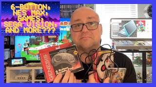 JEREMY REWINDS 6 BUTTON GENESIS NES MAX GAMES SEGA VISION AND MORE [upl. by Odlavso966]