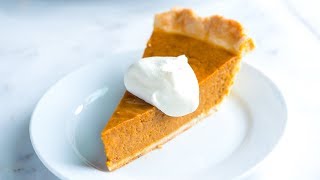 Easy Pumpkin Pie Recipe [upl. by Lebatsirhc499]