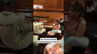 Tyler The Creator amp Kali Uchis Messing Around on Jimmy Fallon [upl. by Encratis174]