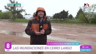 8AM  Las inundaciones en Cerro Largo [upl. by Dietz]