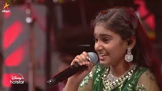 Shreenithas Fantastic Performance of Singaravelane Deva ❤️ [upl. by Socrates723]