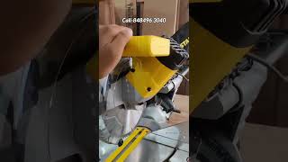 Sliding Mitre Sawfor Faster and smoother cutting 😮 construction viral shorts [upl. by Nicol]