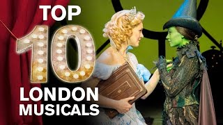 Top 10 London Musicals [upl. by Stanway820]