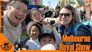 【clemtravlog 240】First Time Visiting Melbourne Royal Show [upl. by Assilana486]