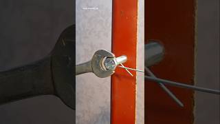 Straightener metal cable for the garden hanger amazing tips skills tools carpentry diy short [upl. by Dweck860]