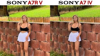 Sony A7R V vs Sony A7 IV Camera Test [upl. by Archibaldo]