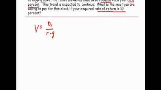 Dividend Discount Model  Part I  CFP Tools [upl. by Monroe854]