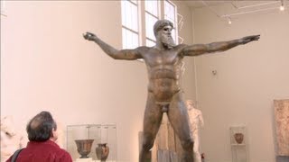 Visiting the National Archaeological Museum of Athens Greek  English Subtitles [upl. by Ardnuhsed]