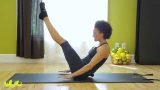 Intermediate Pilates Mat Workout [upl. by Annoyt]