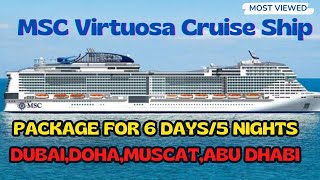 Msc Virtuosa Cruise Ship Package for 5 Nights6 Days With English language Subtitle [upl. by Anairt]