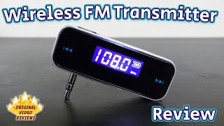 Wireless FM Transmitter Review [upl. by Leuqer]