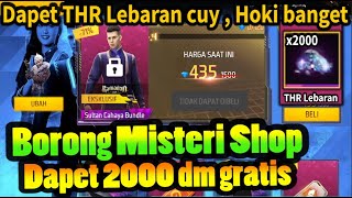 BORONG MISTERY SHOP dapet 2000 DM GRATIS  BAGI BAGI THR BUAT BORONG MISTERY SHOP LEBARAN [upl. by Steinman]