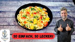 Pasta Rezept Geheimnis gelüftet – Gemüse macht den Unterschied [upl. by Thorne]