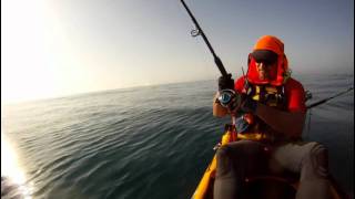 Pesca en kayak jigging curricán [upl. by Anse]