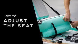 How To Install amp Adjust Your Rackham Aero 12′4″ Paddle Seat [upl. by Dnallor991]