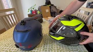 SHOEI Neotec 3 vs 2 Unboxing Neotec 3 Installing AntiFog modular helmet shoei neotec antifog [upl. by Azarcon]