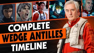 Wedge Antilles  Complete Star Wars Character Timeline [upl. by Atiuqel]