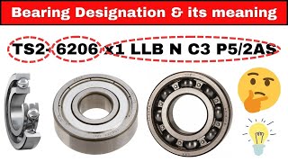 Bearing Designation  How to Read amp Identify Bearing Number  Bearing [upl. by Roger770]