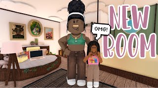 I RENOVATED MY DAUGHTERS ROOM SURPRISED HER  Bloxburg Roleplay [upl. by Curley531]