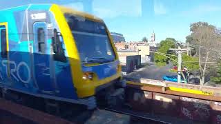 Take a metro train ride from Hawthorn station to Box Hill Melbourne [upl. by Llecram954]