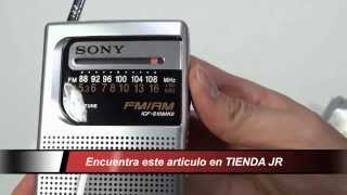 Radio Receptor Am Fm Portatil Sony Icfs10mk2 De Bolsillo Review Unboxing [upl. by Llerrom342]