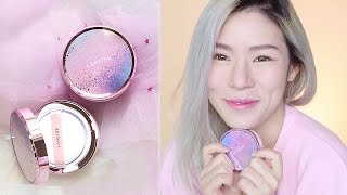 LANEIGE BB CUSHION REVIEW  Whitening BB Cushion  Unboxing amp Try On  Cushion Foundation Review [upl. by Eadahs]