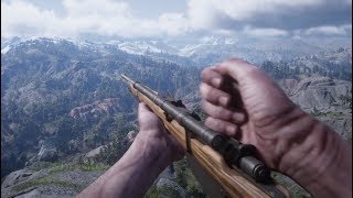 Red Dead Redemption 2  All Weapons and Equipment First Person  Reloads  Animations and Sounds [upl. by Thenna]