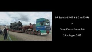 BR Standard 5MT no73096 at Great Dorset Steam Fair [upl. by Previdi]