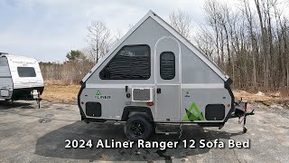 The New 2024 ALiner Ranger 12 Sofa Bed [upl. by Gridley]