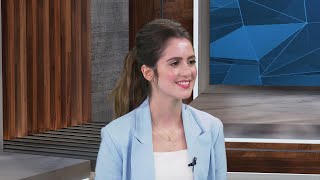 The Perfect Date Laura Marano On Reuniting With Noah Centineo [upl. by Aizat]