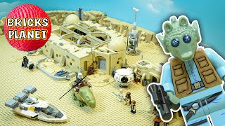 LEGO Star Wars 75290 Mos Eisley Cantina™  Stop Motion Review [upl. by Ardnuasal]