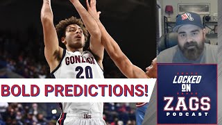 3 bold predictions for the Gonzaga Bulldogs in the 202223 college basketball season [upl. by Calondra740]