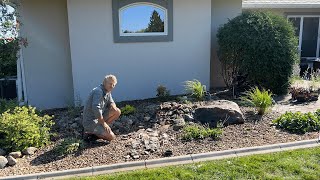 Front Yard Landscaping Ideas How to Add a Rock Garden [upl. by Flanigan]