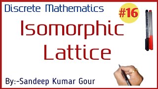 Isomorphic Lattice  Discrete Mathematics in Hindi [upl. by Sarah]