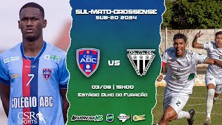 AO VIVO  UNIÃO ABC x OPERÁRIO AC  SEMIFINAL CAMPEONATO SULMATOGROSSENSE SUB20 2024 [upl. by Corrinne]