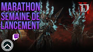 MARATHON  LANCEMENT VESSEL OF HATRED ★ DIABLO 4 [upl. by Roselba]