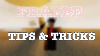 FRAPPE BARISTA TIPS amp TRICKS  ROBLOX [upl. by Ymerej94]