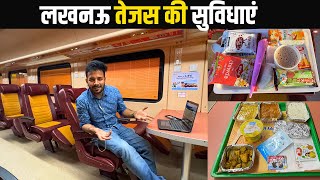 New Delhi Lucknow Tejas Express Journey experience in DIWALI time [upl. by Courtney]