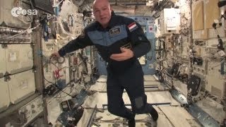 ESA astronaut André Kuipers tour of the International Space Station [upl. by Cameron]