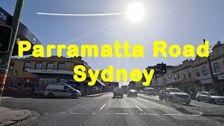 Sydney Suburbs Parramatta Road Sydney New South Wales Australia 4K Video [upl. by Abel]